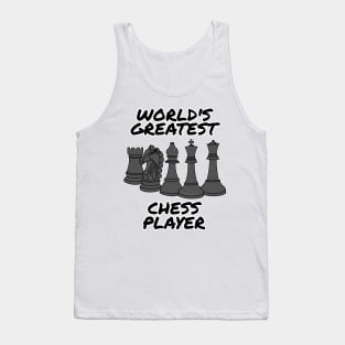 World's Greatest Chess Player Funny Tank Top